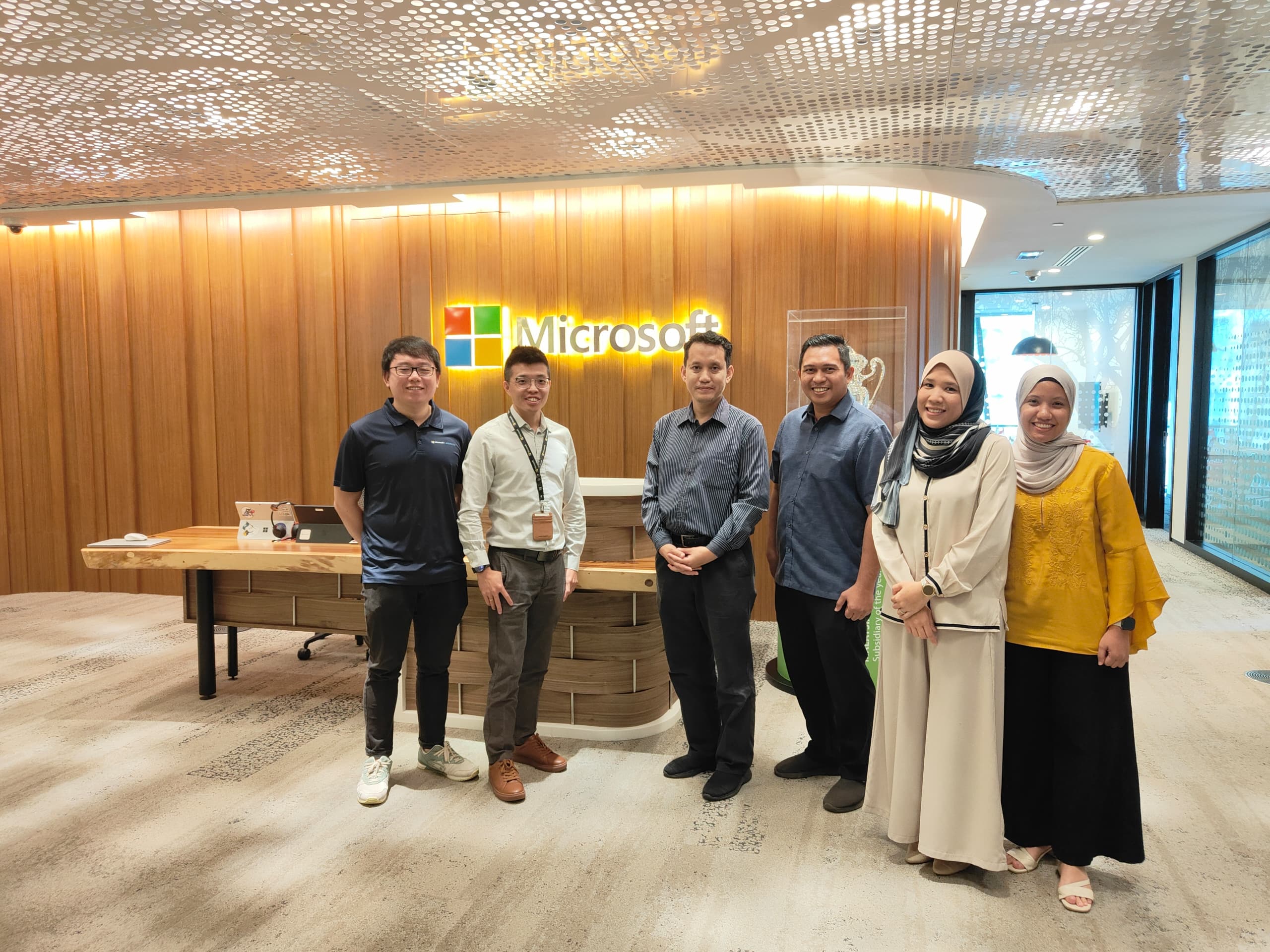 Lawatan ke Ibu Pejabat Microsoft Malaysia